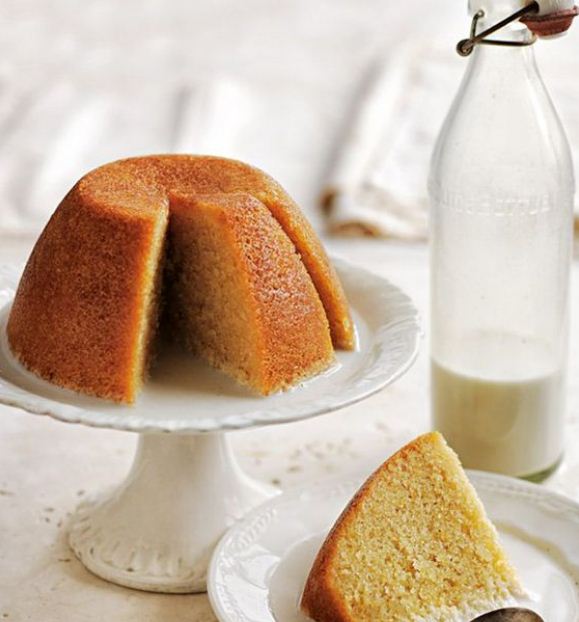 Syrup Golden Cap Pudding