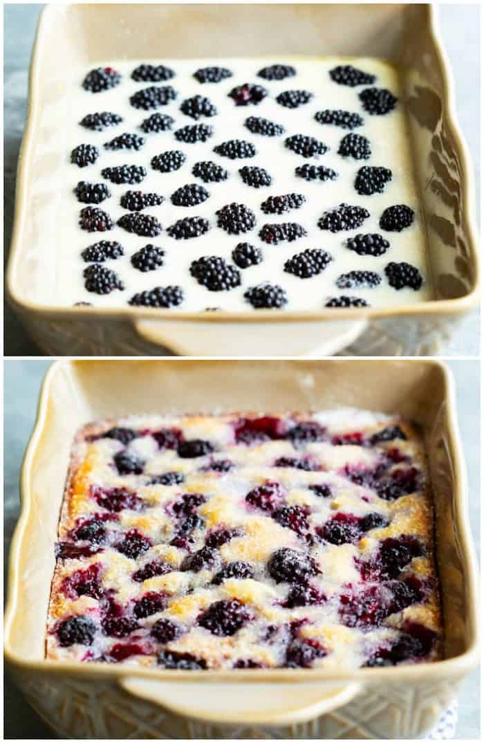 Blackberry-Cobbler-Before-and-after