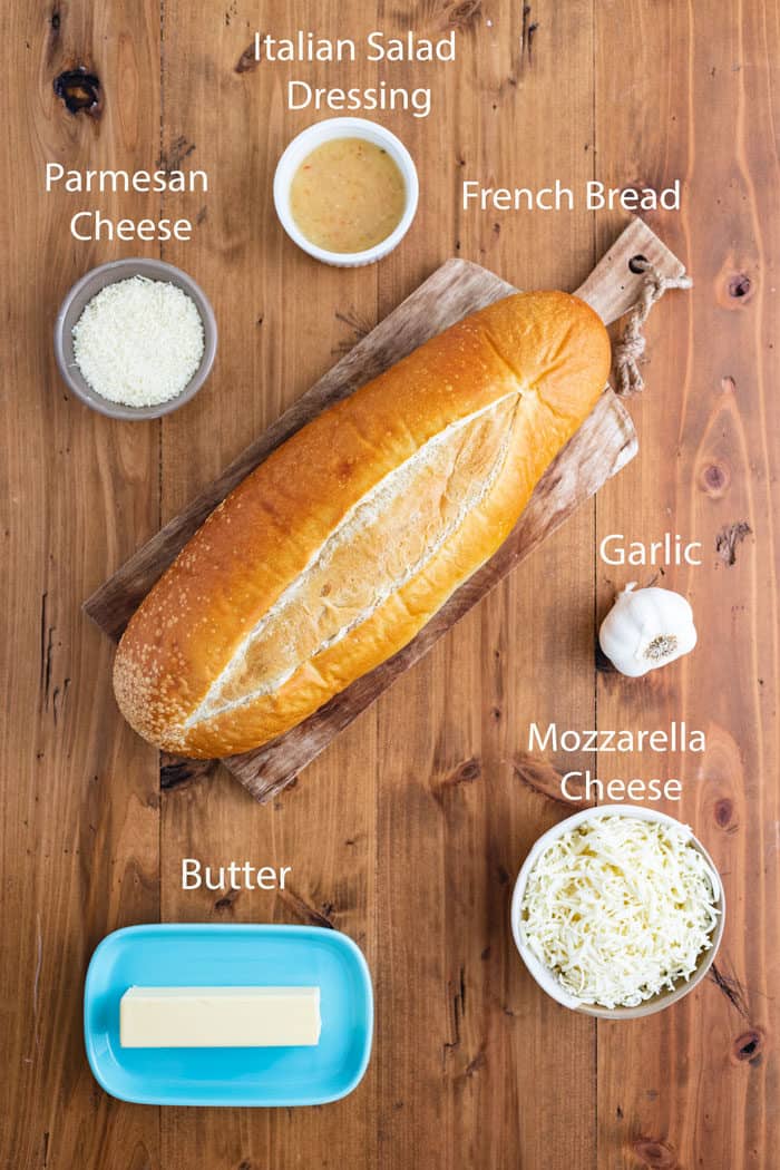 Ingredients-Cheesy-Homemade-Garlic-Bread-2