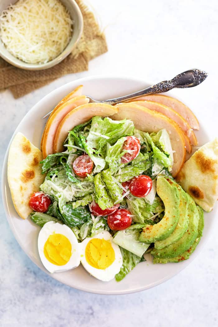 Avocado Chicken Caesar Salad Recipe 2