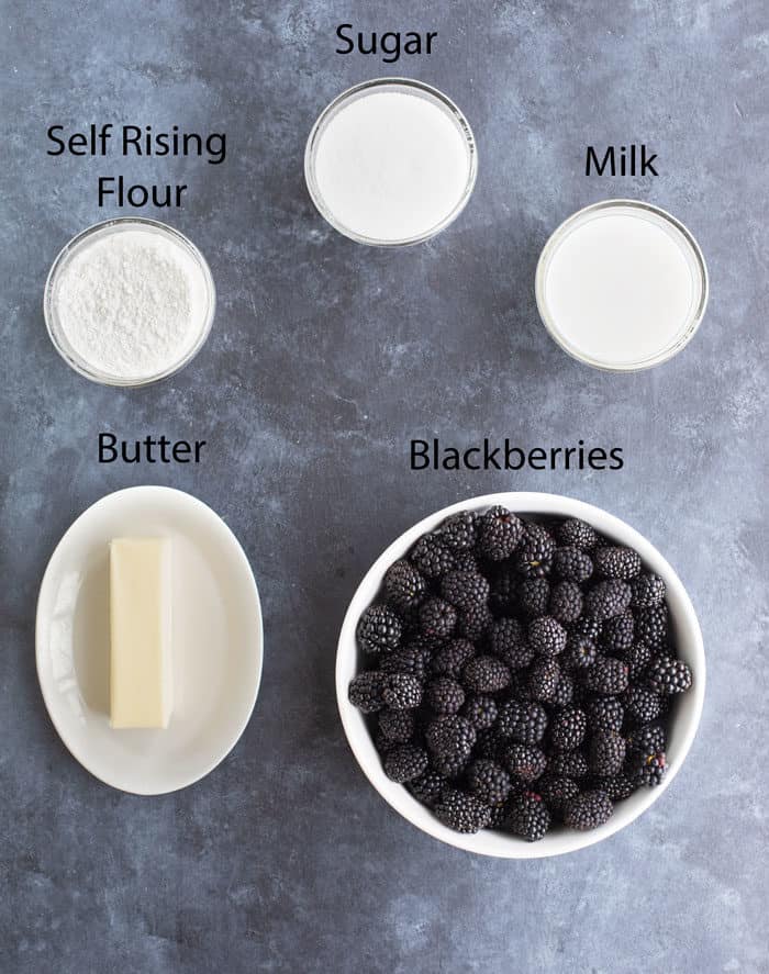 Ingredients-Blackberry-Cobbler