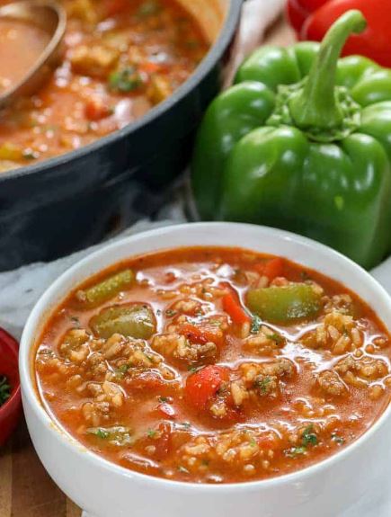 Stuffed Pepper Soup 3