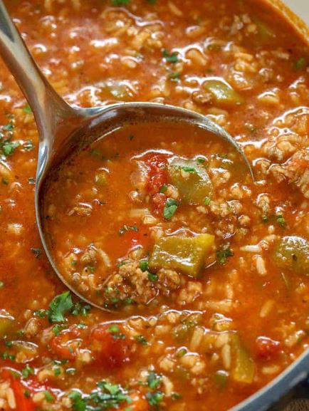 Stuffed Pepper Soup 4